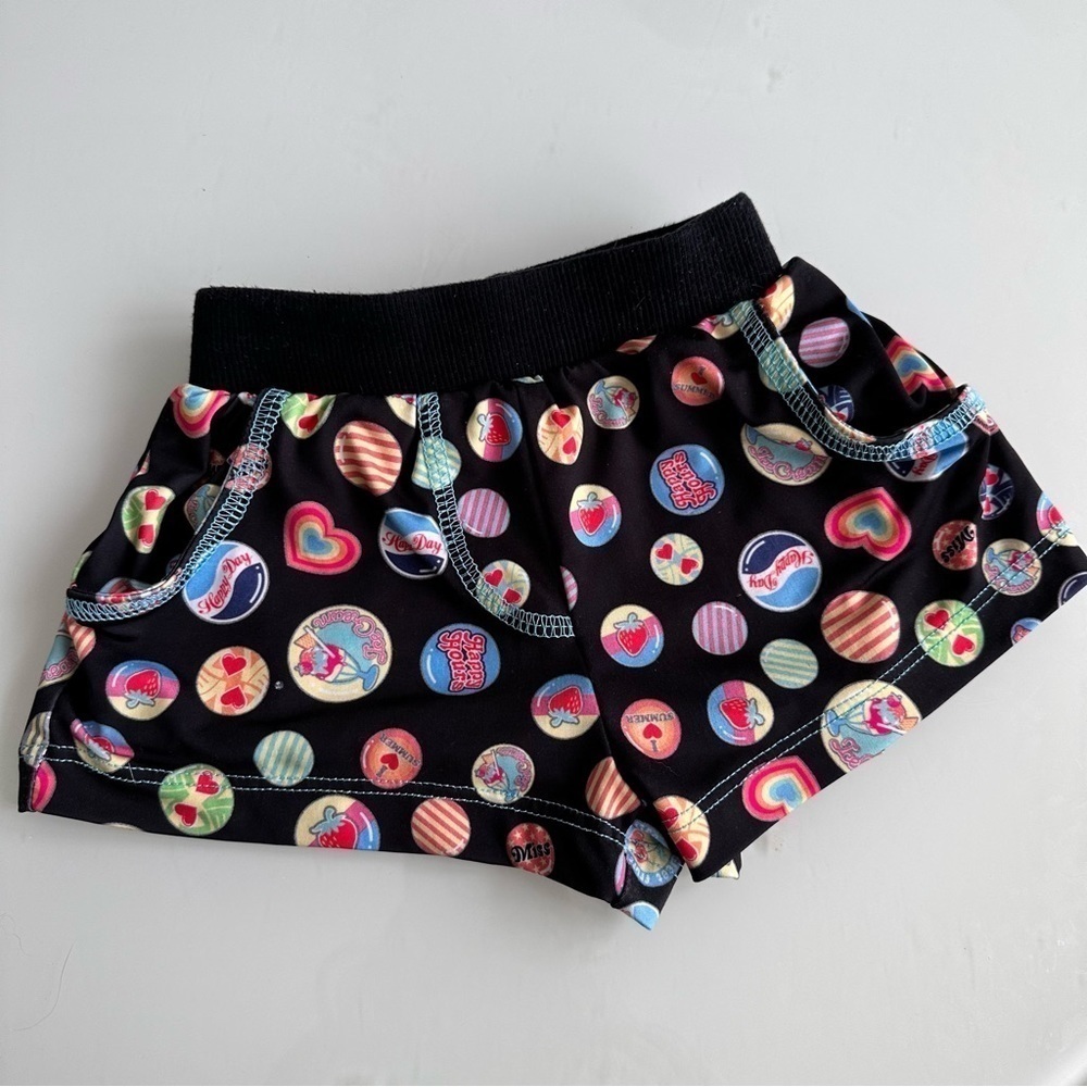 Neon Sara Sara Sweet Shop Toddler Shorts / 2T